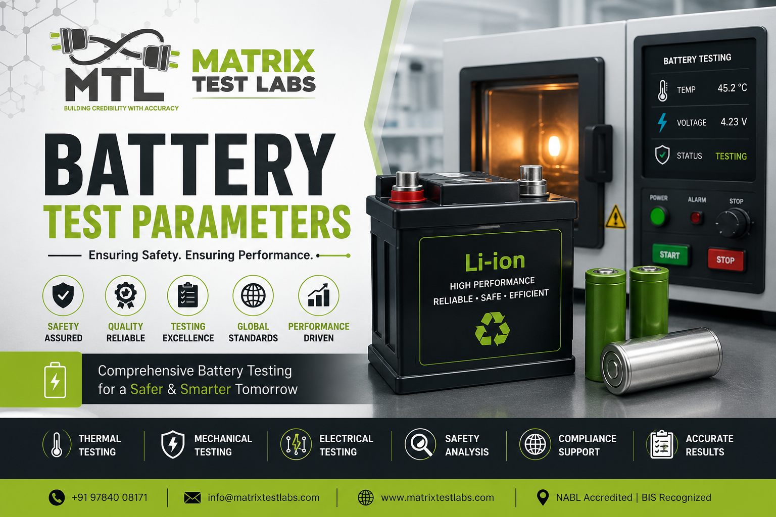 Battery Test Parameters: A Complete Guide to Safety &amp; Performance Testing